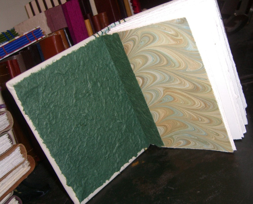 Luxary Silk Embroidered Leather Book, Moroccan design Journal