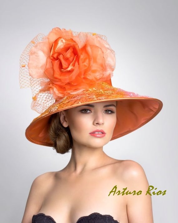 Couture Derby hat-- lampshade Hat