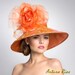 Couture Derby hat-- lampshade Hat