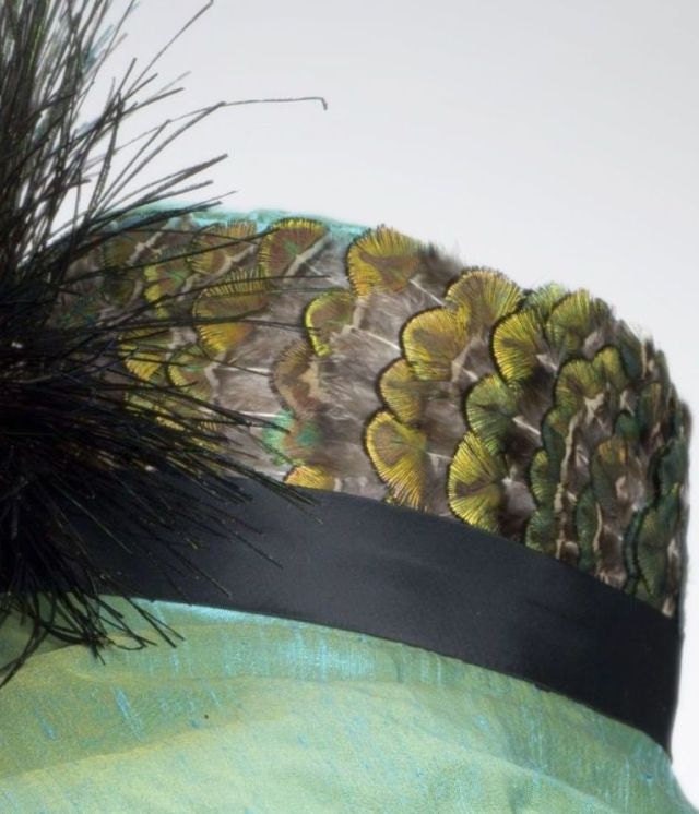 Couture Derby Hat-- Lampshade hat