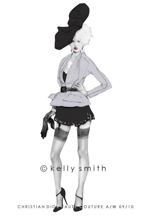 Christian Dior LIMITED EDITION PRINT - A4 - Sale