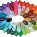 25 Peacock Paper Dahlias. Wedding decor, napkin holders, baby showers, dinner parties, birthday. Tissue paper pom pom.