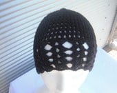 Crochet Teen Cloche With Lace Edge