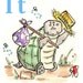 T is for Turtle. PRINT. 5X7. Nusery Art Wall Decor