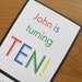 Building Blocks birthday party invitation