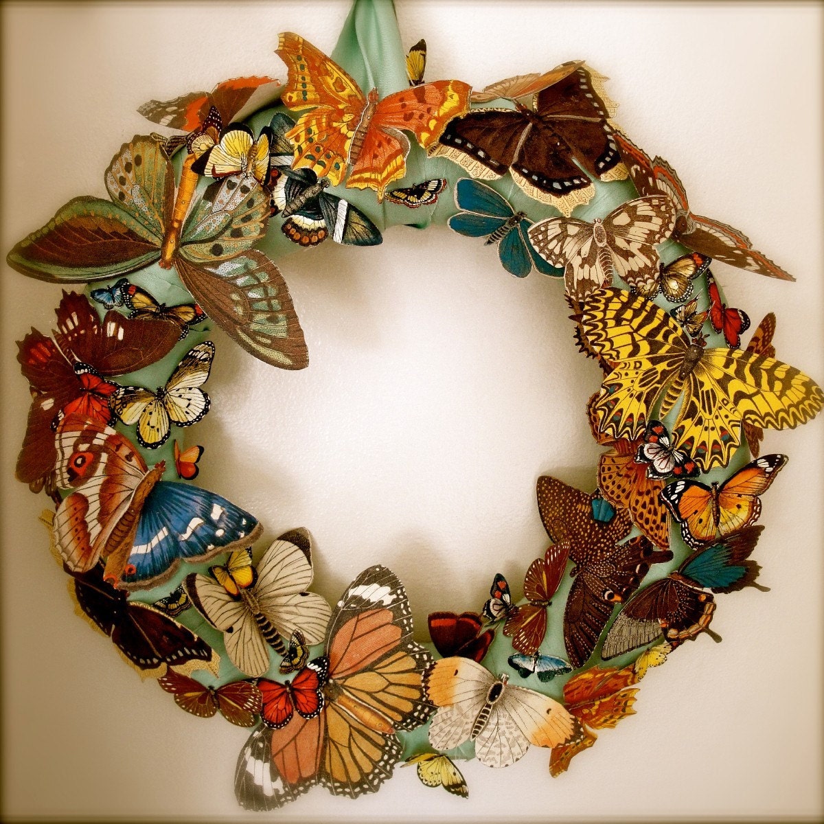 Butterfly, Butterfly Carnival Wreath