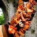 Autumn Wreath, Wool Wrapped Autumn Wreath