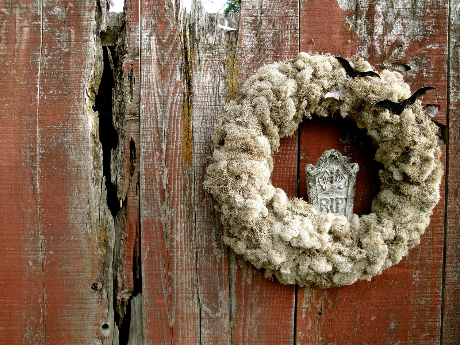 Halloween Wreath, Howling Moon Wreath