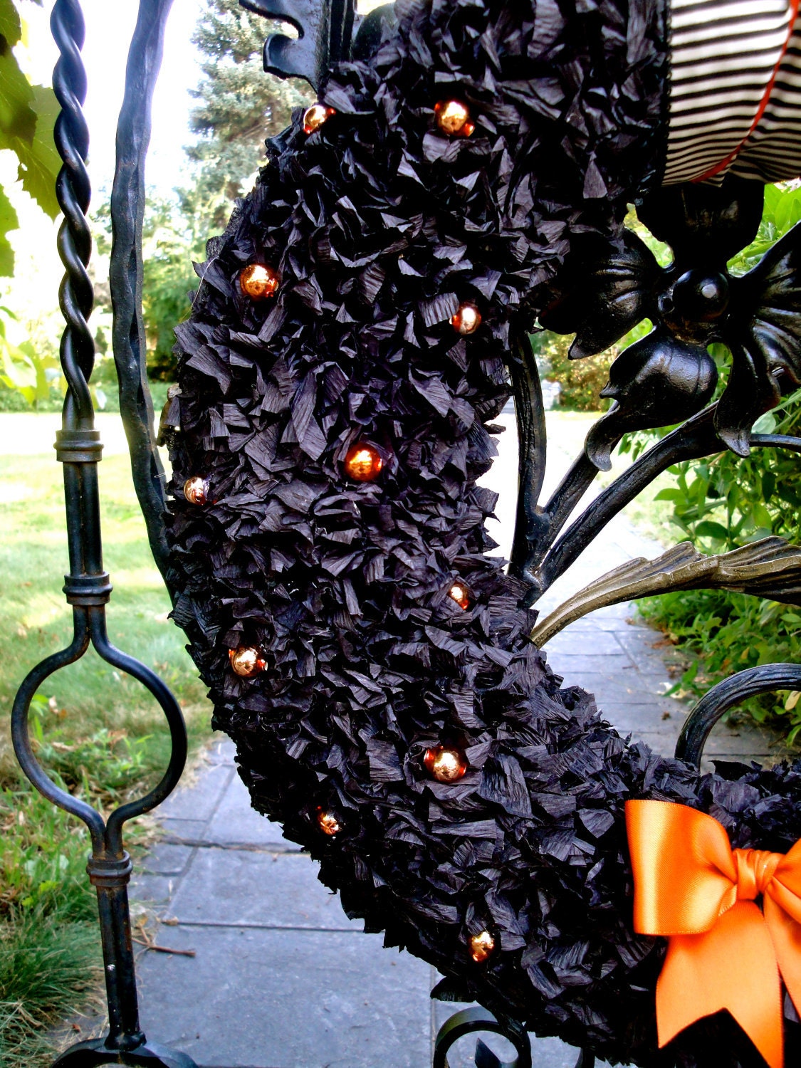 SPECIAL ORDER ONLY Halloween Wreath, Carnival of Mirth Wreath