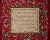 Cowboy Blessing Mini-Quilt Pattern