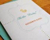 Hello Baby, Goodbye Sleep - Card