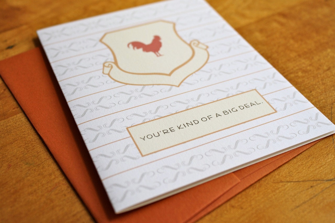 You're Kind of a Big Deal Card