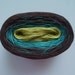 VINTAGE Color Changing Cotton yarn 480 yds/100 gr Fingering Weight