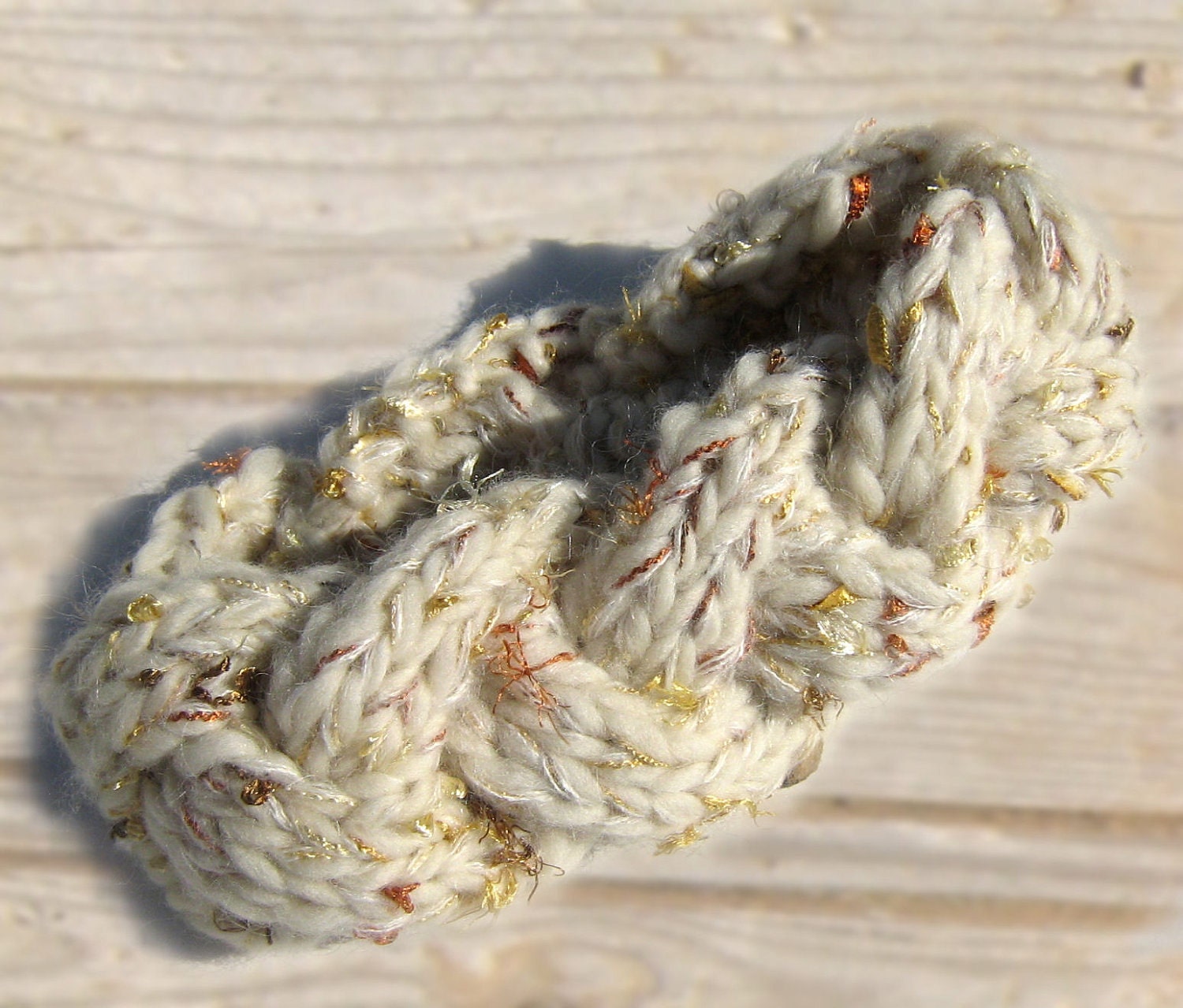 Hand Knit Ear Warmer Headband With Cable Teen or Adult White Wool Mohair Winter Spring Autumn Fall Fashion