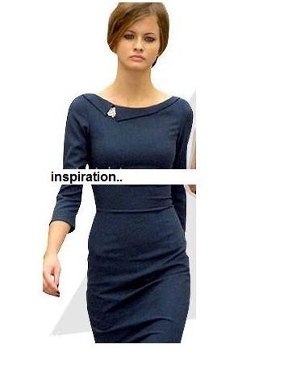 headmistress pencil shape dress custom made all sizes