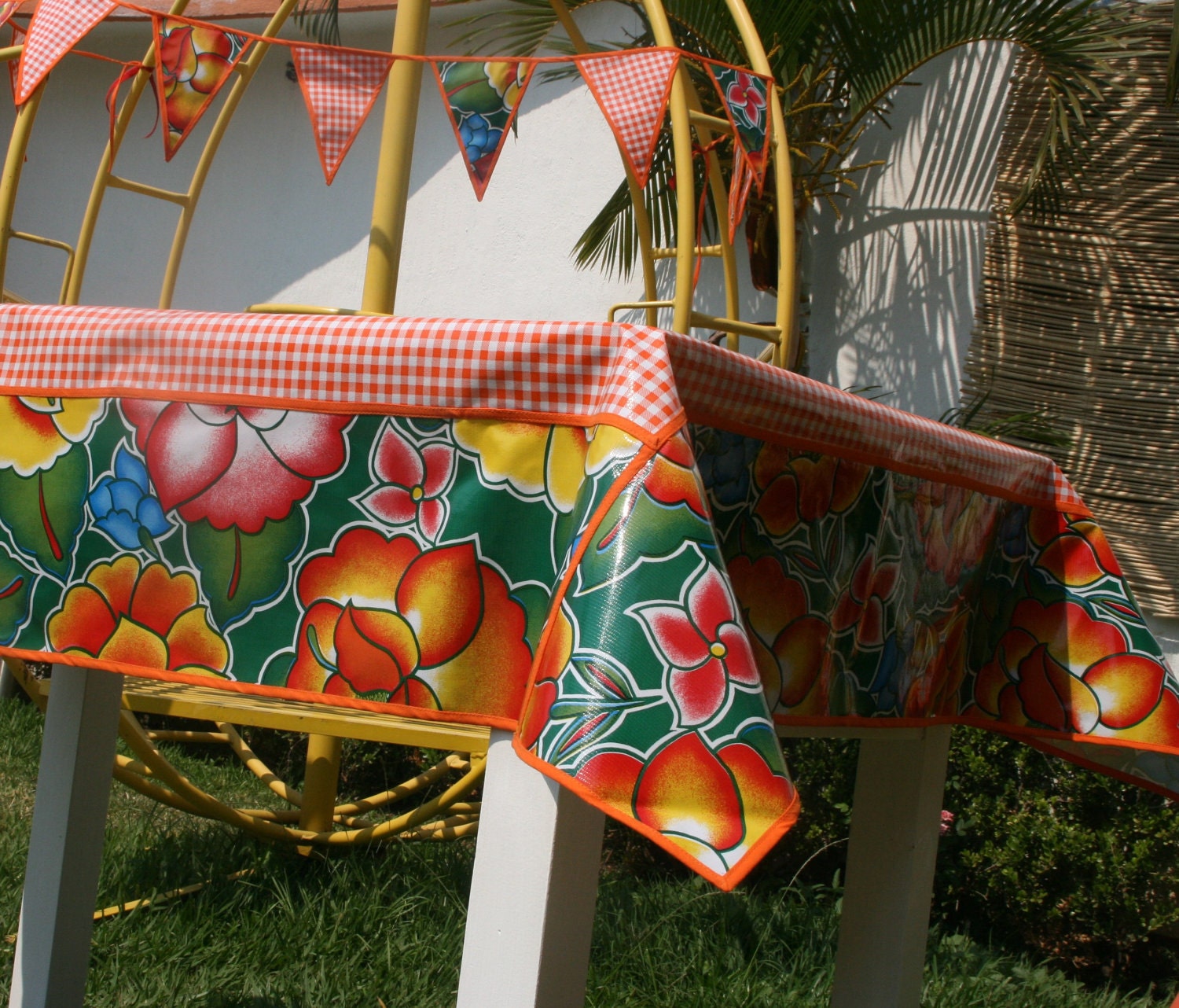 Get your summer on Tehuana Tablecloth  -Medium