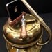 Steampunk Iphone Victrola with tone control valve