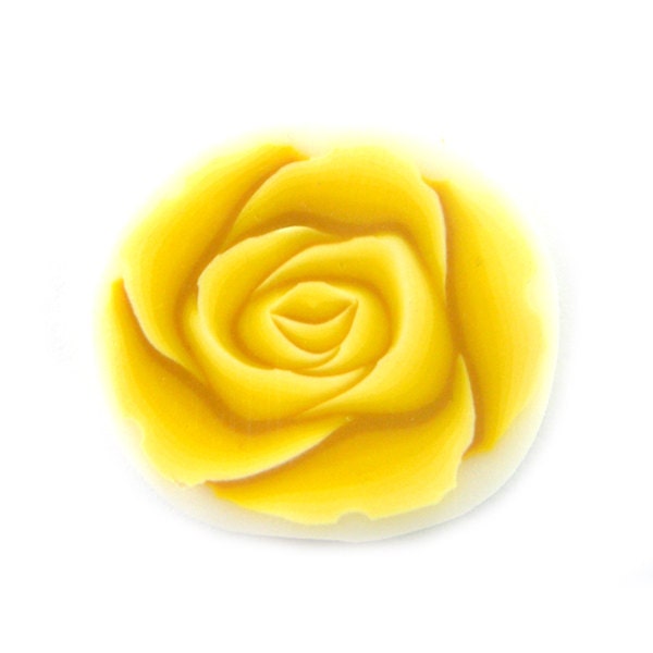 Polymer Clay Cane Millefior Yellow Rose