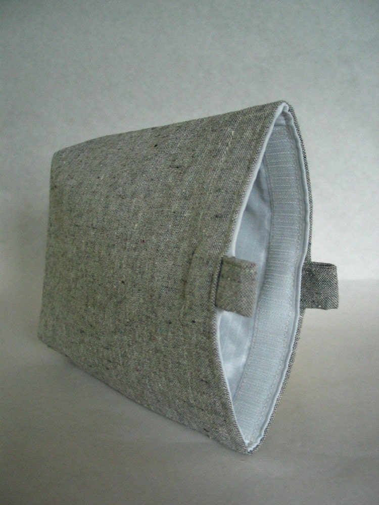 Organic Cotton and Recycled Hemp Reusable Sandwich Bag, Naked