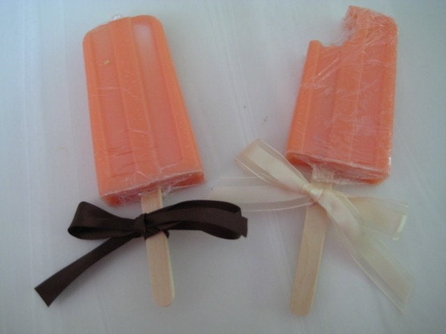 Orange Creamsicle Soap Pop
