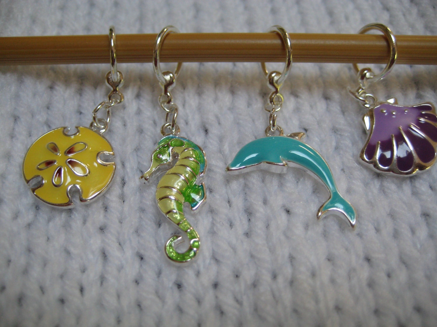 Summertime Beach Stitch Markers