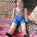 Vintage 70s Mexican Paper Mache Puta Doll