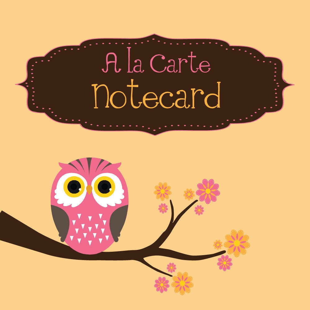 Printable PERSONALIZED Notecards (Digital) DIY