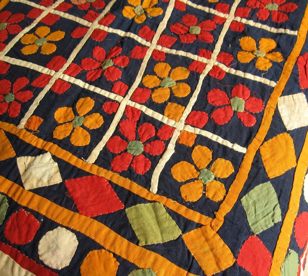 Antique Textile Applique 4