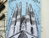 Nine Lines of Metro - an illustrated travelogue