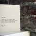 dear fork, letterpress card