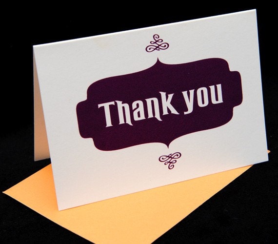Jaipur Folded Thank You Cards (Set of 25)