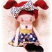 Soft Doll PATTERN PDF, Instant Download, Softie, Soft Toy, Cloth Doll Pattern, Rag Doll Pattern, Ragdoll, Digital Download