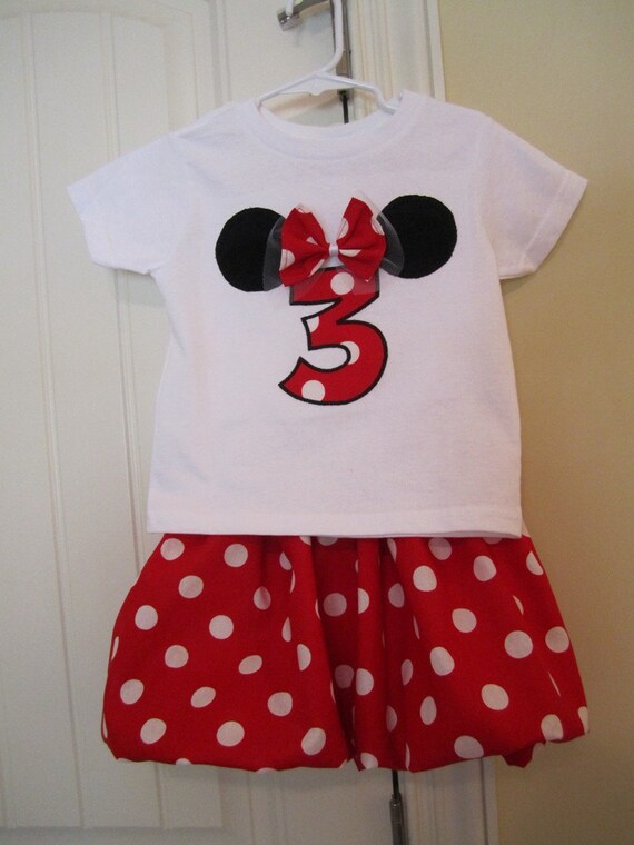 Minnie Mouse Birthday Bubble Set