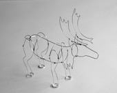 Reindeer (Wire Sculpture)