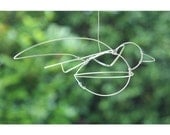 Flying Bird (Wire Sculpture)