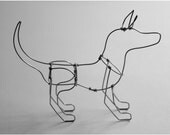 Dog (Wire Sculpture)