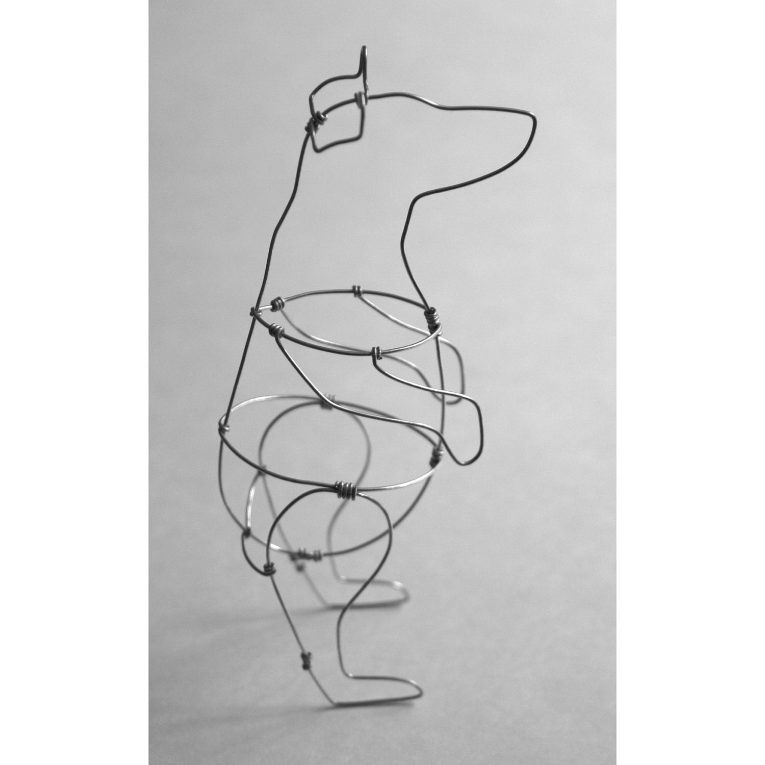 Bear (Wire Sculpture)