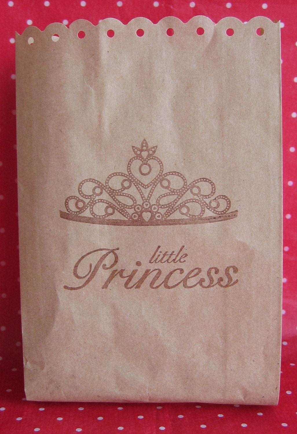 Birthday Party Candy Favor Bags - Tiara Little Princess Il_170x135