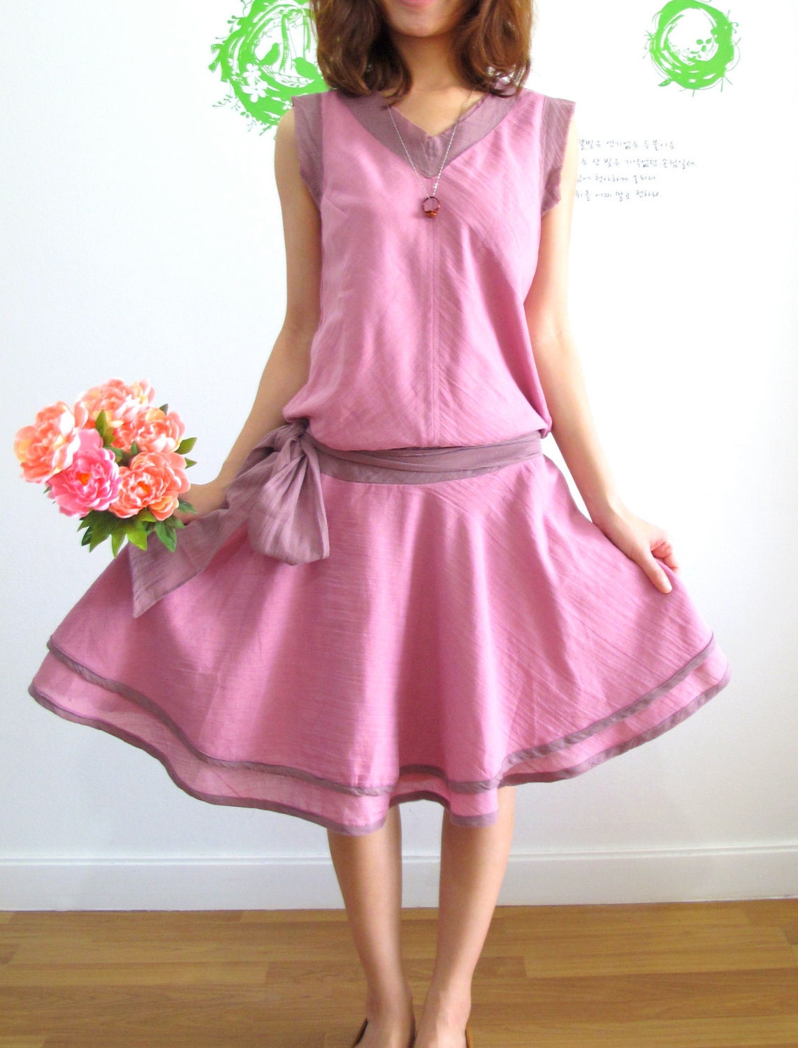 Happy with Simply Honeysuckle dress