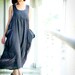 Overall Jumper Gray Dress, Jumper, Long dress, Casual Dress