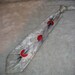 50's Vintage Wilson Tie. White, Black and Red. Mid Century, Rock & Roll.