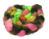 Funkier than a mosquitos tweeta - hand dyed Superwash BFL roving