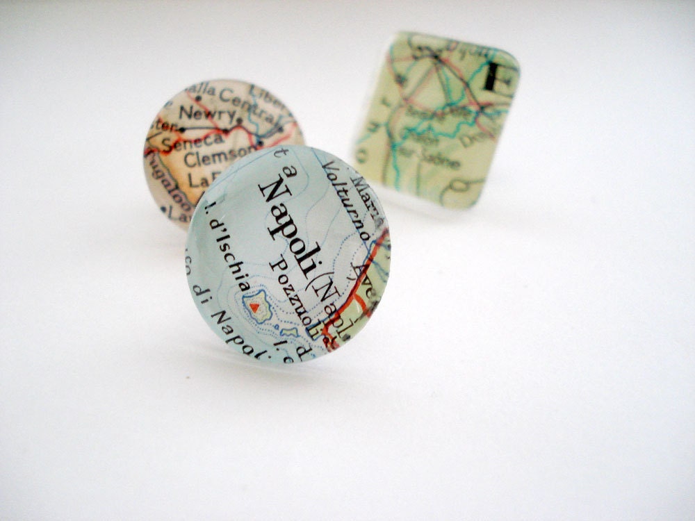 Tie Pin Vintage maps Best Man Groom Jewellery Wedding Tie Tack