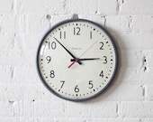 simplex school wall clock / industrial decor - AMradio