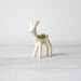 vintage small deer vase