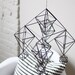 Himmeli no. 5 / Modern Hanging Mobile / Geometric Sculpture