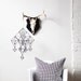 Himmeli no. 5 / Modern Hanging Mobile / Geometric Sculpture