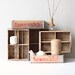 RESERVED vintage soda crate / rustic wooden box / industrial storage