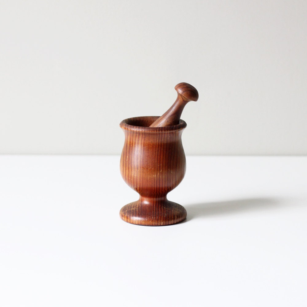 vintage mortar and pestle