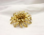 Multi Layered Monet Clustered Raised Petal Brooch